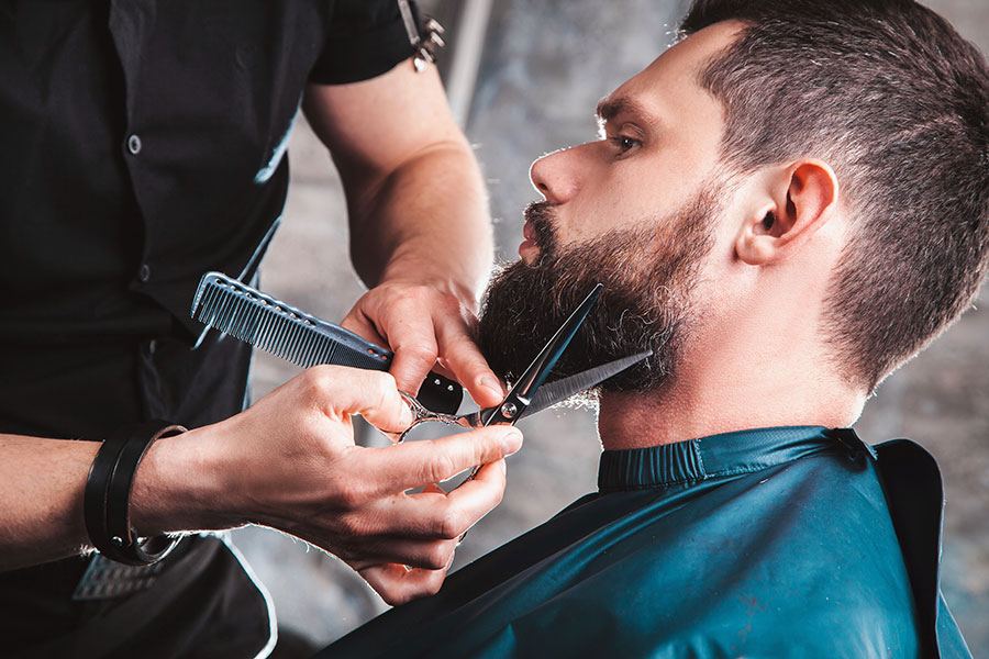 set investments training clinics man beard grooming